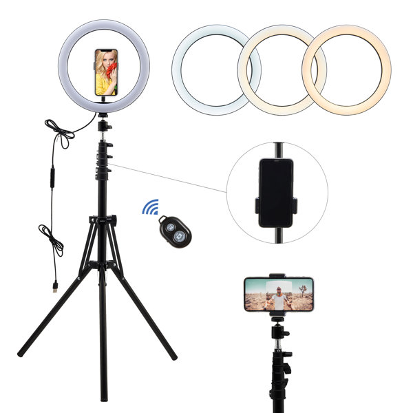 Kshioe Ring Light Stand Wayfair